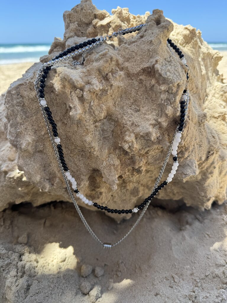 שרשרת חרוזים כפולה פריז