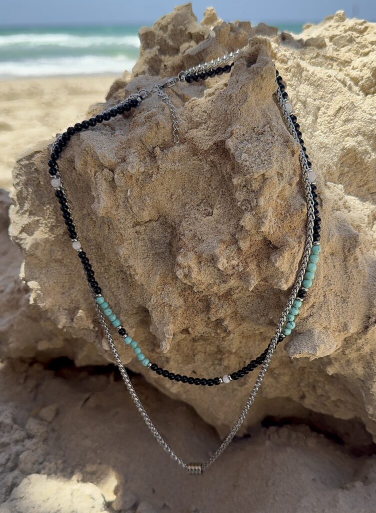 שרשרת חרוזים כפולה מיאמי